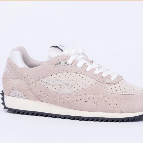 NEW RAG & BONE Suede Drift Running Sneakers for women in pebble 72510j5 - Picture 7 of 10